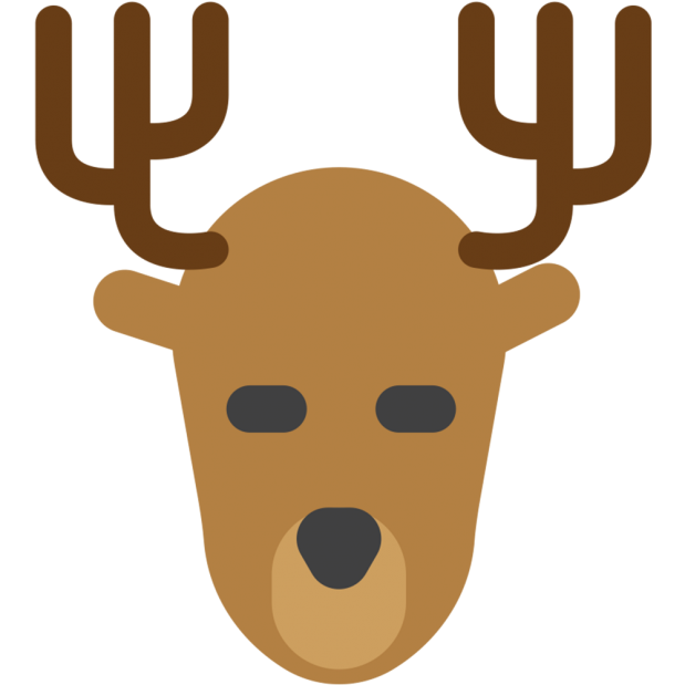 emoji-reindeer